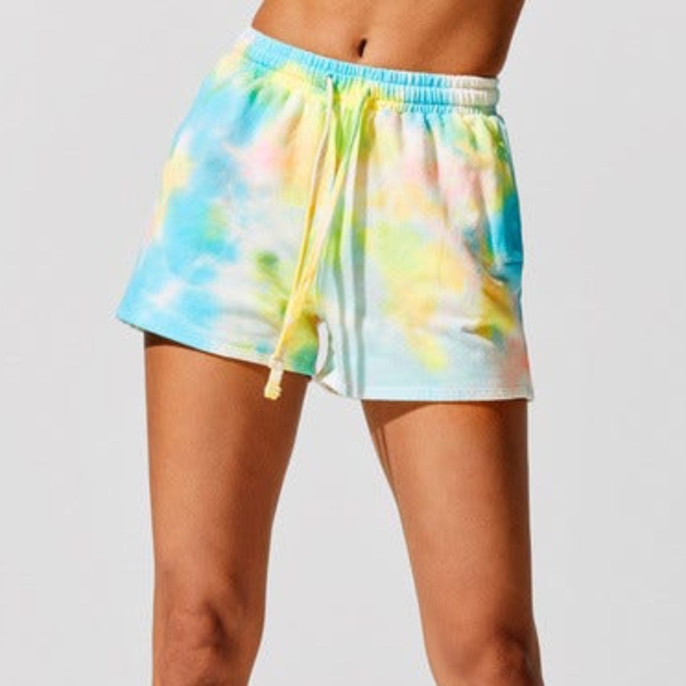 Carbon38 tie dye shorts XS